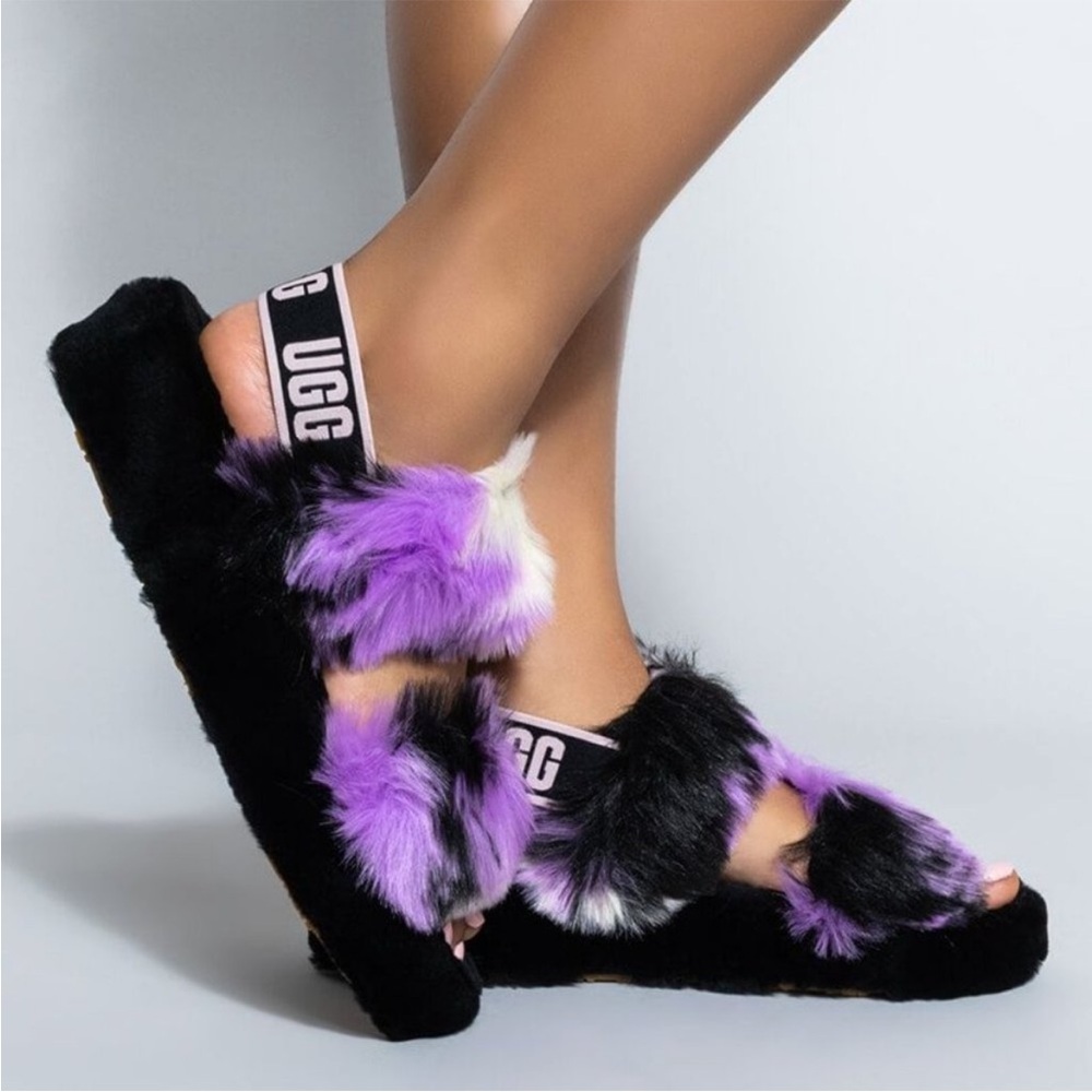 UGG OH YEAH Tie Dye Slippers Sz 8
